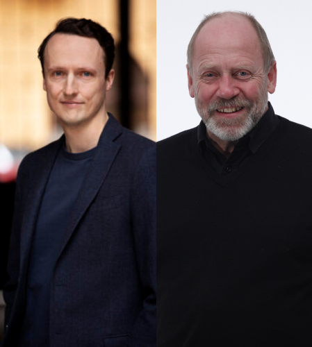 Porträttbilder på Patrik och PG