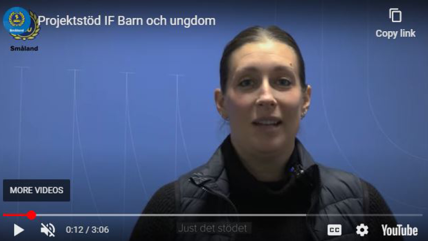 Elin Hornbrink pratar om ekonomiskt stöd
