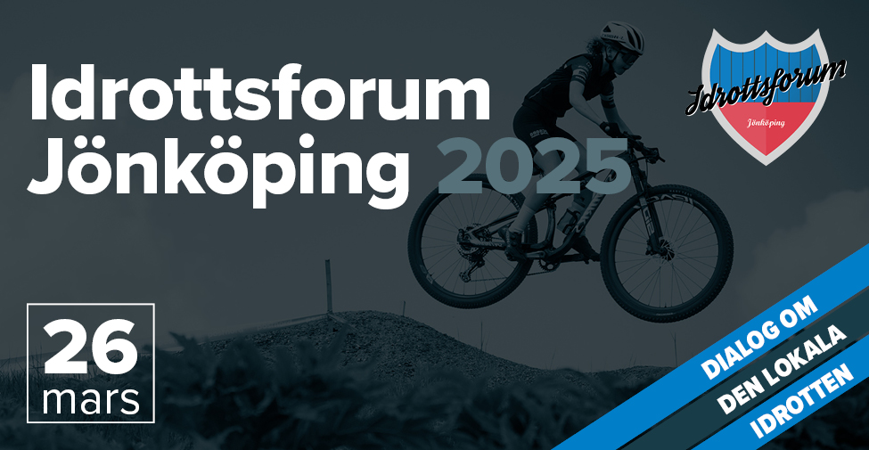 Bild där det står Idrottsforum Jönköping 2025