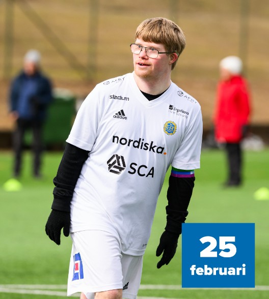 Kille som spelar parafotboll