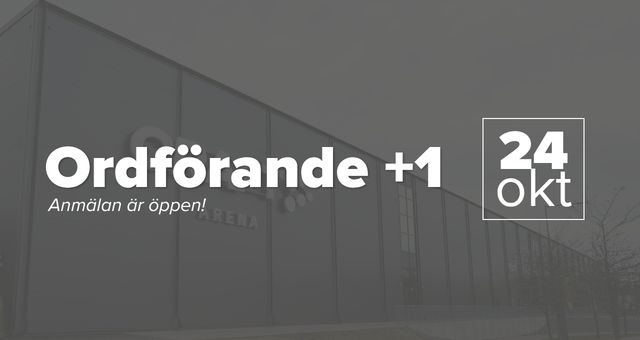Dekorationsbild för Ordförande+1