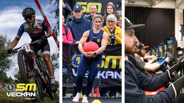 Bilder på idrotter som är med på SM-veckan