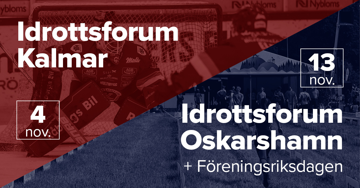 Dekorationsbild för Idrottsforum i Kalmar och Oskarshamn